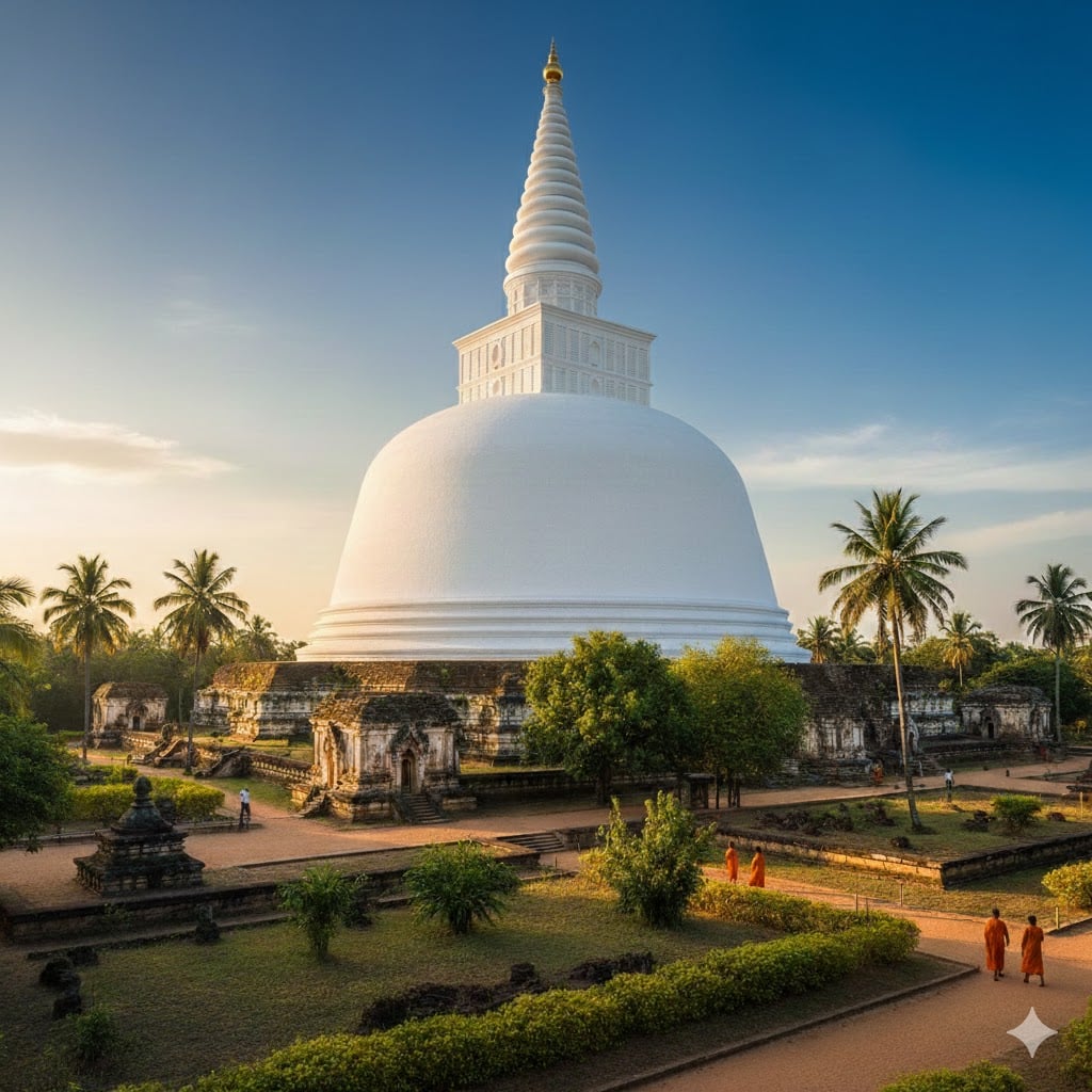 Polonnaruwa stupas